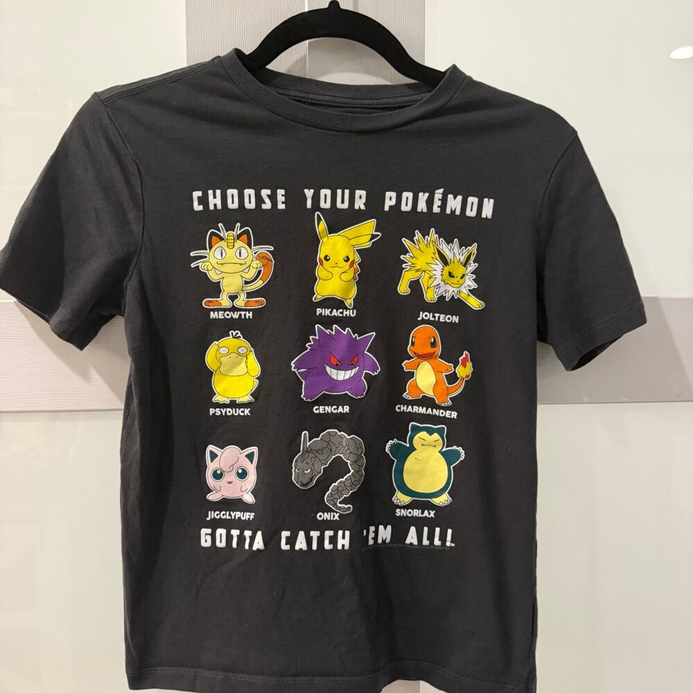 Old Navy Pokémon Choose Your Pokémon Kids Graphic T-Shirt Large